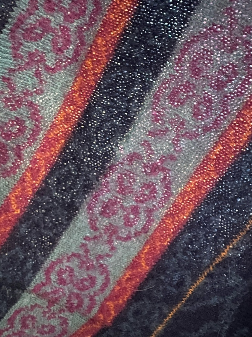 Novica 100% Baby Alpaca Romantic Nature in Indigo" Button Front Long Cardigan - Picture 10 of 10